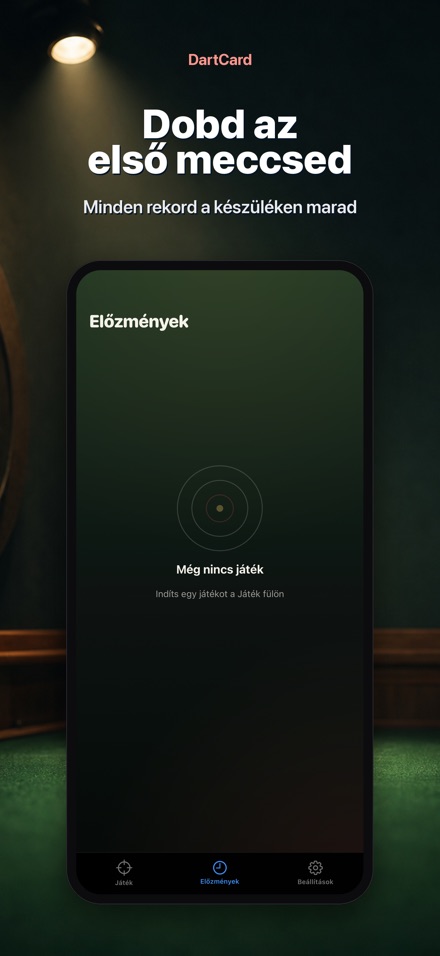 DartCard: Darts Számláló 9