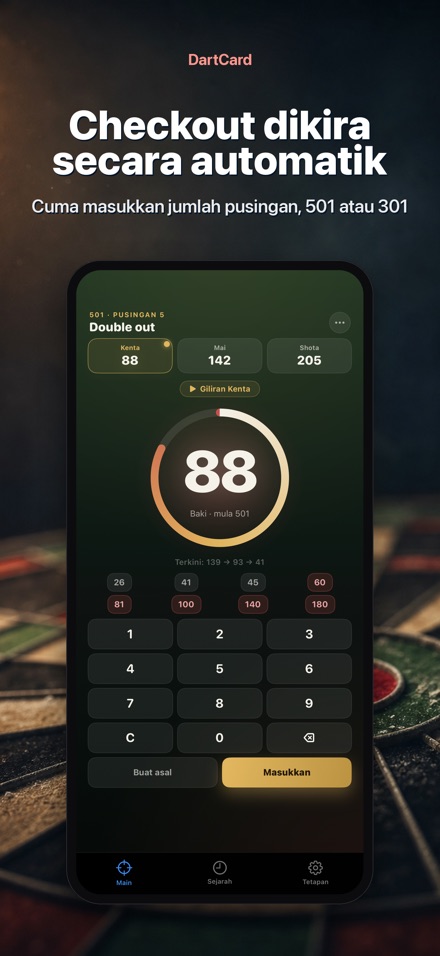 DartCard: Pengira Dart