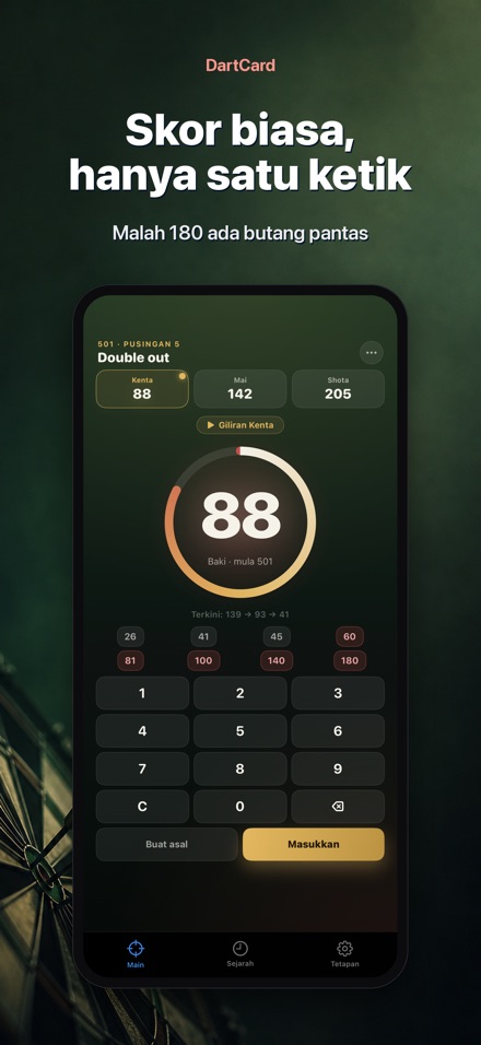 DartCard: Pengira Dart 3
