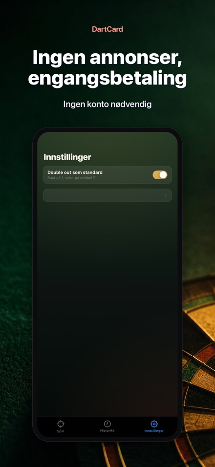 DartCard: Dart Poengteller 10