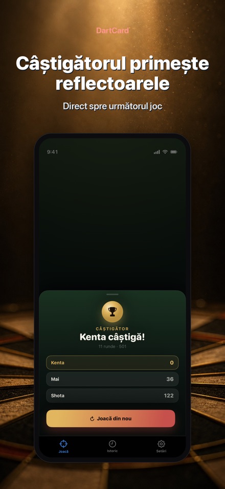 DartCard: Numărător Darts 5