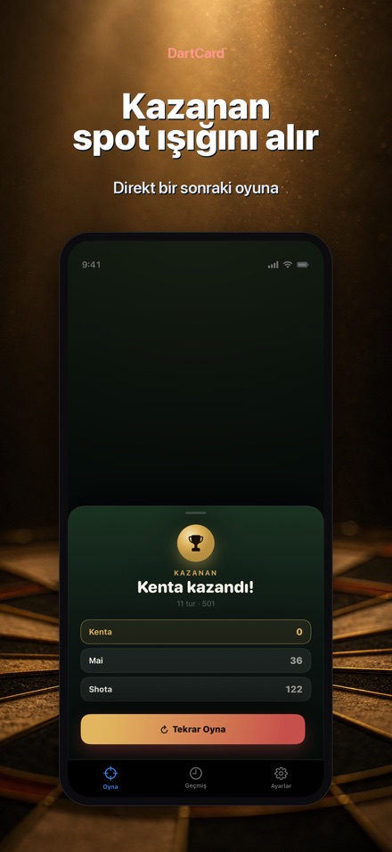 DartCard: Dart Sayaç 5