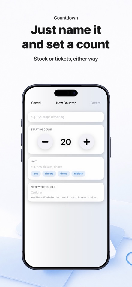 Countdown: Tally Counter 6