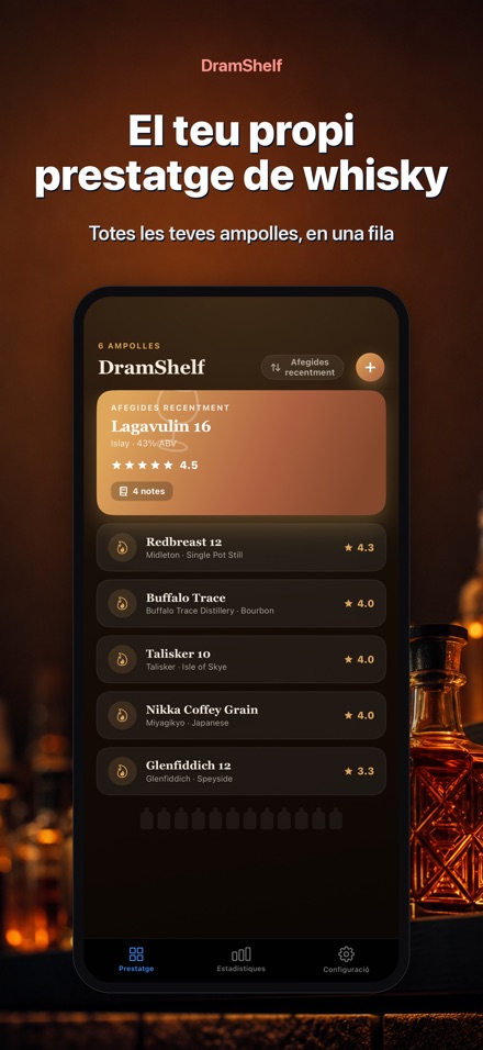 DramShelf: Diari de Whisky 1