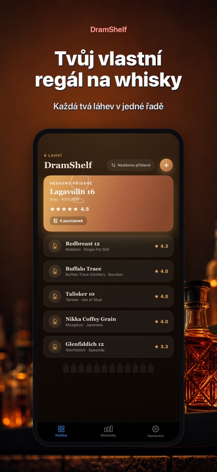 DramShelf: Deník Whisky 1