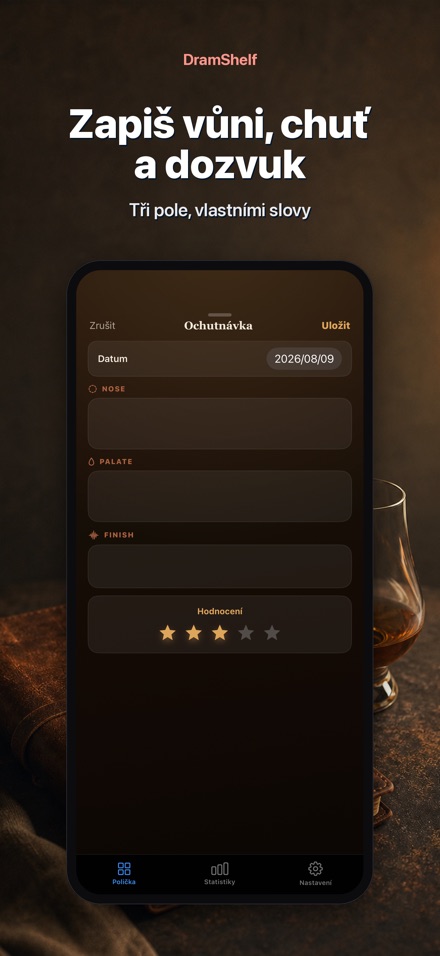 DramShelf: Deník Whisky 3