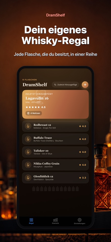 DramShelf: Whisky-Tagebuch 1