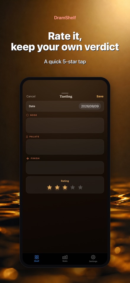 DramShelf: Whisky Tasting Log 4