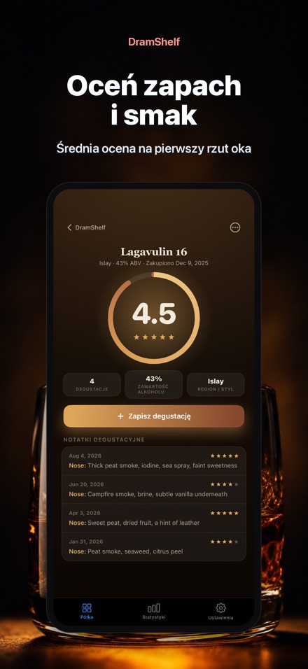DramShelf: Dziennik Whisky 2
