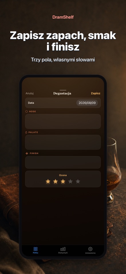 DramShelf: Dziennik Whisky 3