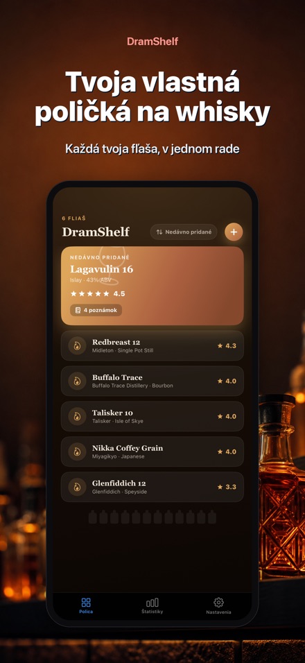 DramShelf: Denník Whisky 1