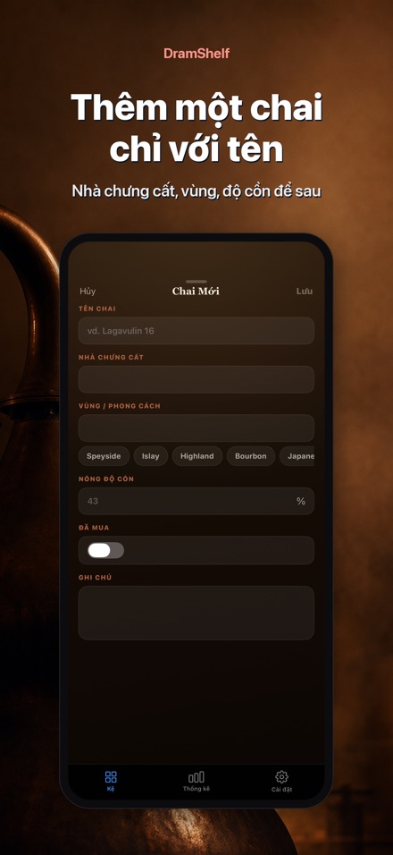 DramShelf: Nhật Ký Whisky 7