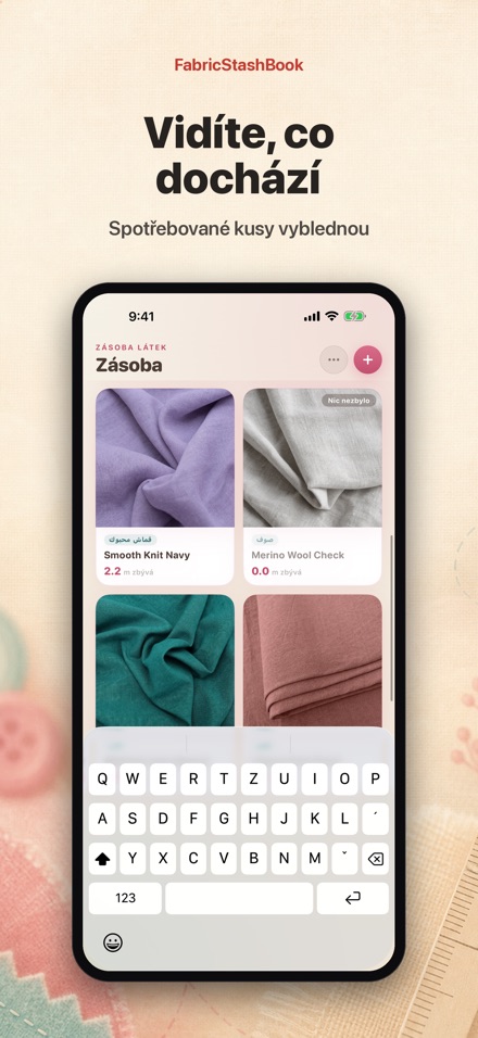 FabricStashBook: Zásoba látek 9
