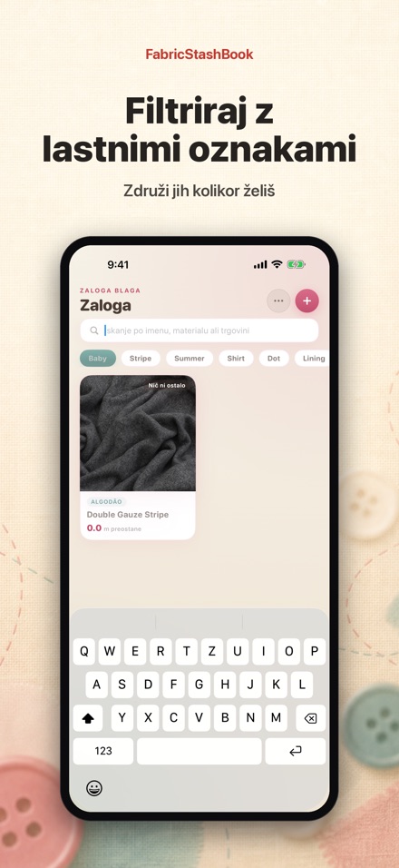 FabricStashBook: Zaloga blaga 6