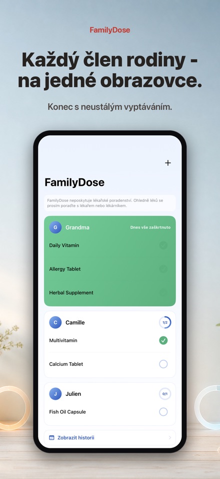 FamilyDose: Checklist rodiny 8