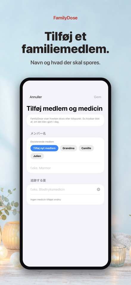 FamilyDose: Familietjekliste 6