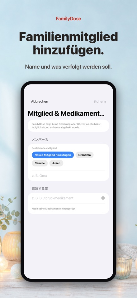FamilyDose: Medi-Checkliste 6
