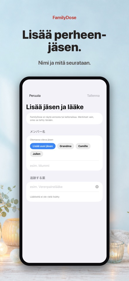 FamilyDose: Perheen tarkistus 6
