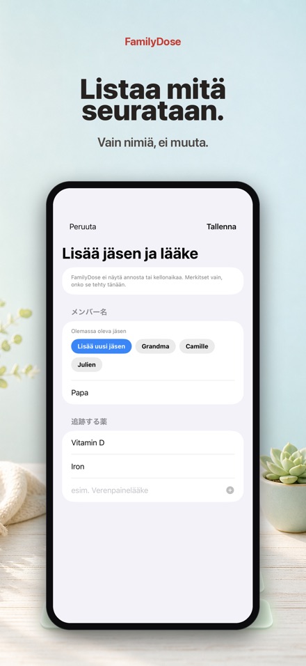 FamilyDose: Perheen tarkistus 7