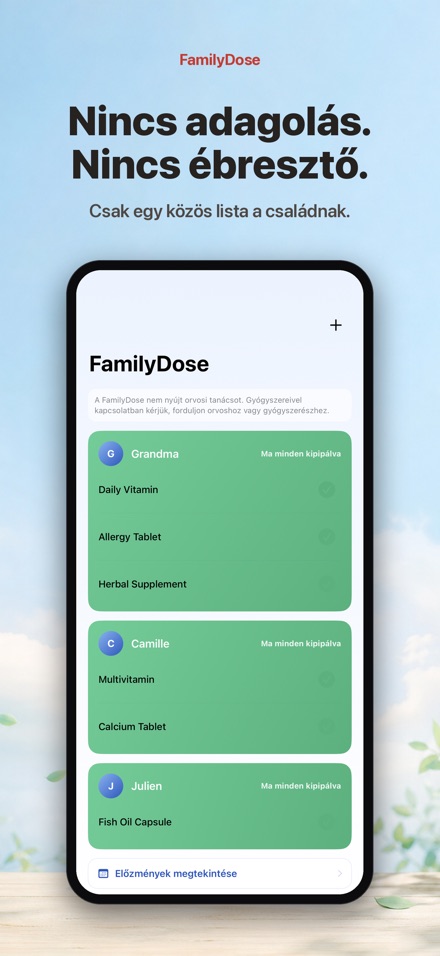 FamilyDose: Csaladi ellenorzo 9
