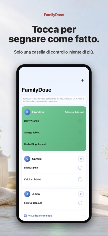 FamilyDose: Check Famiglia 2
