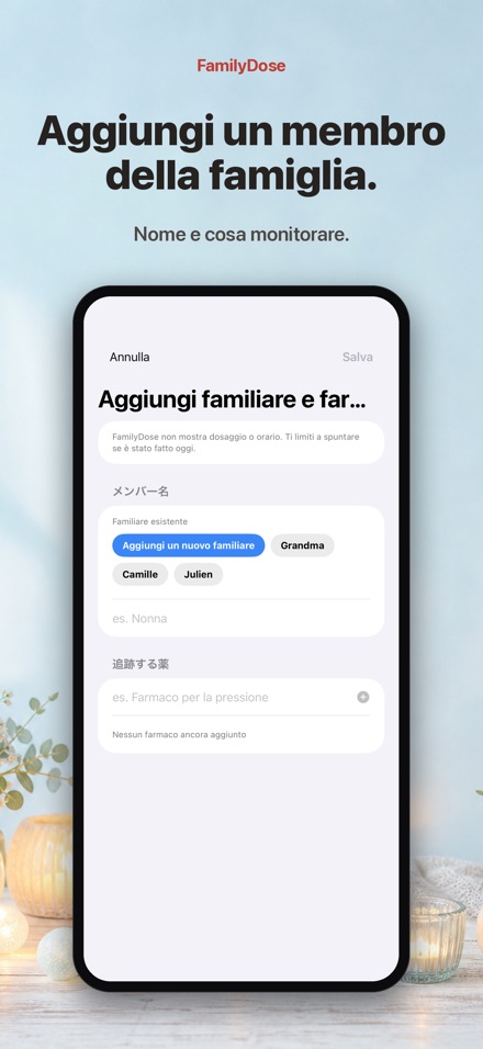 FamilyDose: Check Famiglia 6