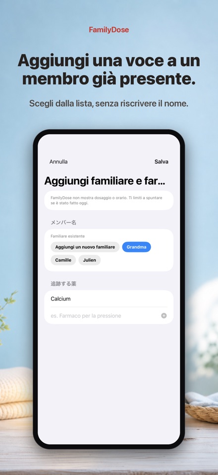 FamilyDose: Check Famiglia 10
