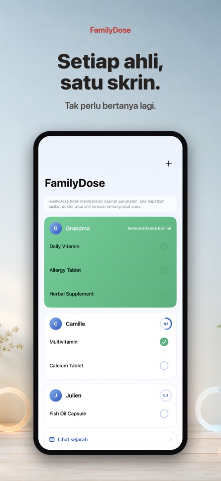 FamilyDose: Semak Ubat 8