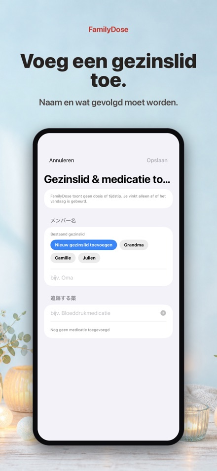 FamilyDose: Gezinschecklijst 6