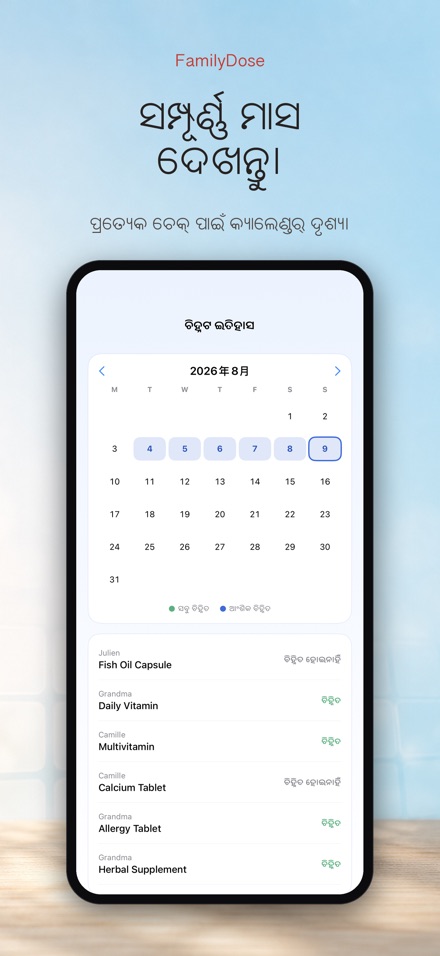 FamilyDose: ପରିବାର ଔଷଧ ଚେକ 3