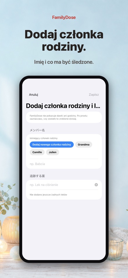FamilyDose: Checklista Rodziny 6