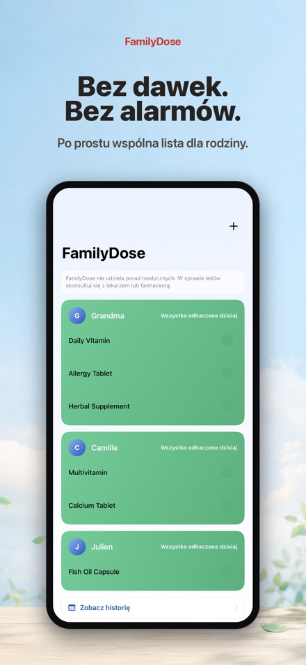 FamilyDose: Checklista Rodziny 9