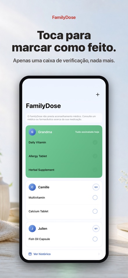 FamilyDose: Checklist Familia 2