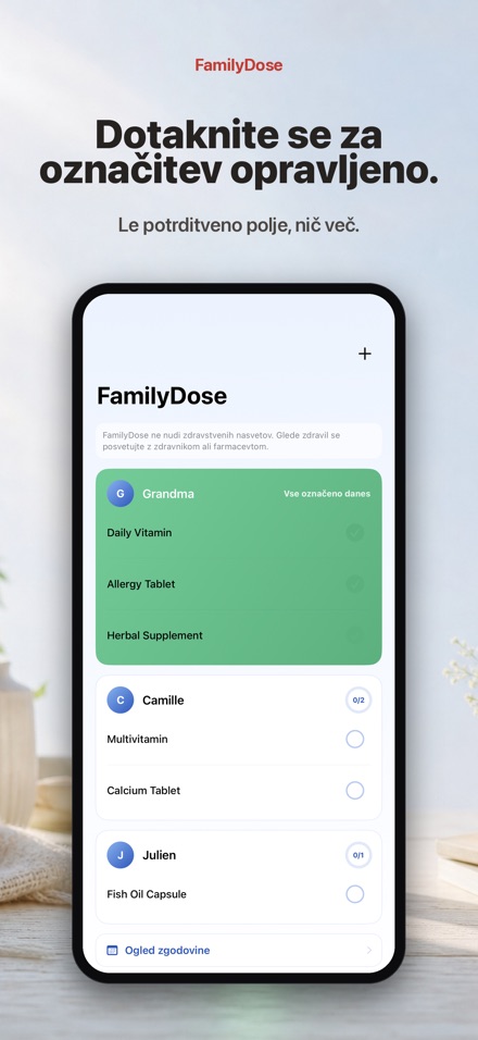 FamilyDose: Druzinski Check 2
