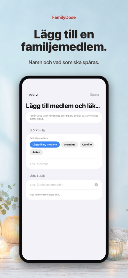 FamilyDose: Familjechecklista 6
