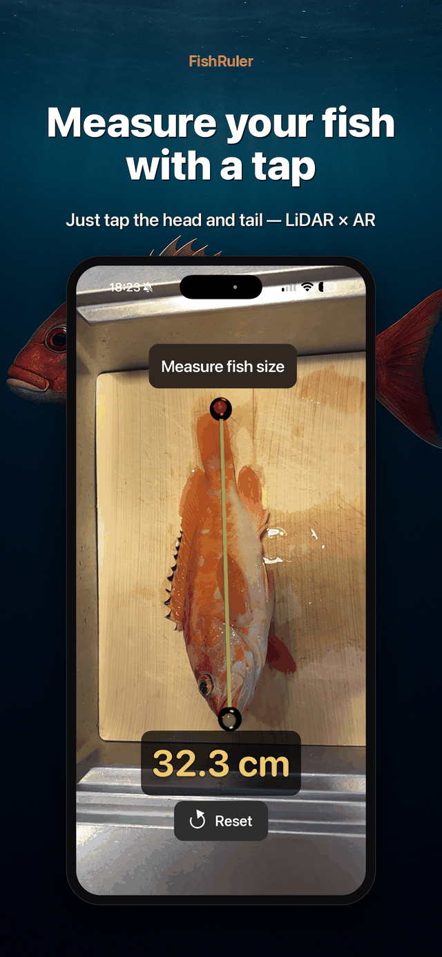 One-tap measuring