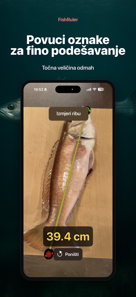 FishRuler: mjerenje ribe AR 2