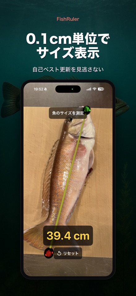 FishRuler：魚のサイズ計測 8