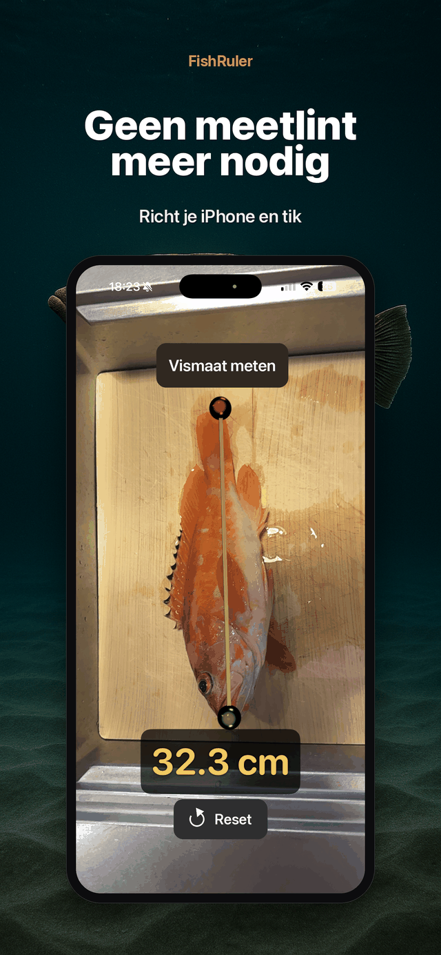 Geen meetlint nodig
