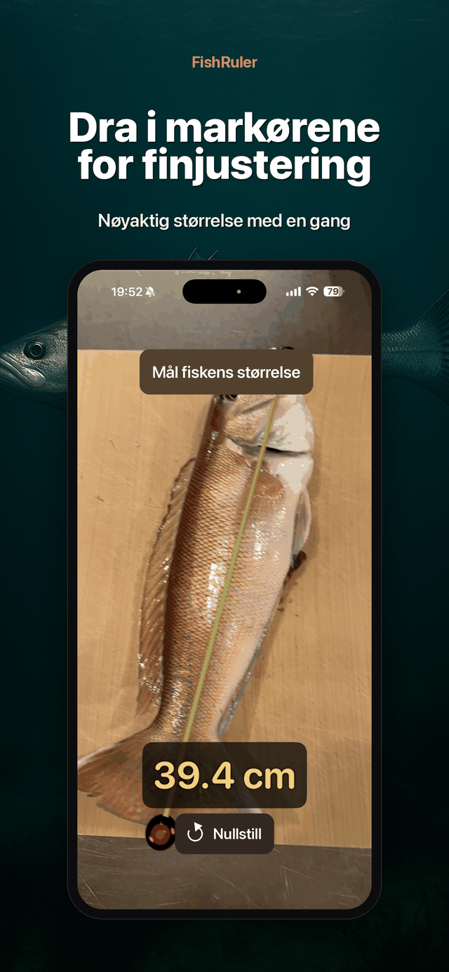 Dra for å finjustere