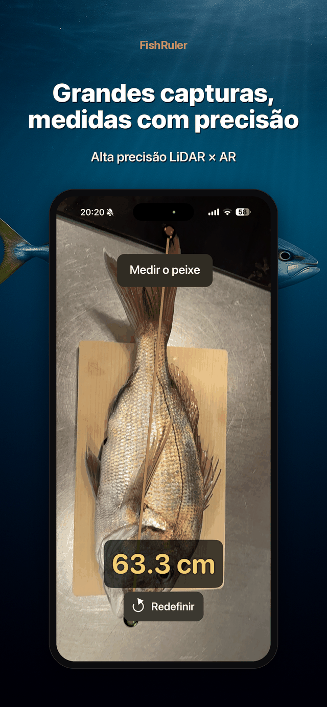 Peixes grandes também