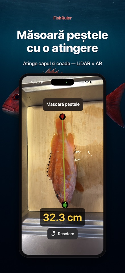 FishRuler: măsoară peștele AR
