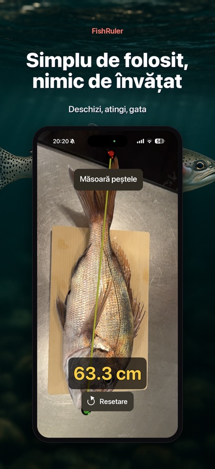 FishRuler: măsoară peștele AR 9