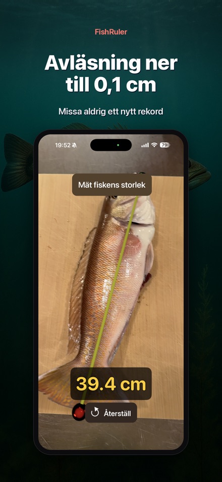 FishRuler: mät fisk i AR 8
