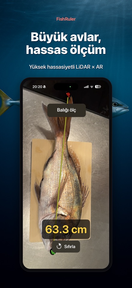 FishRuler: Balık Boyu Ölçer 3