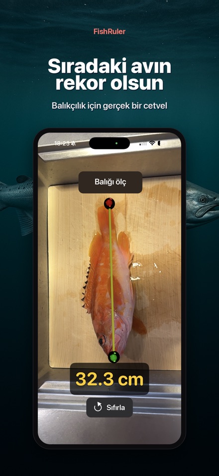 FishRuler: Balık Boyu Ölçer 10