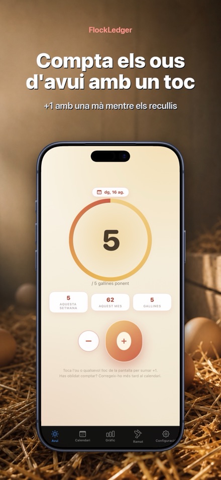 FlockLedger: Comptador d'Ous 1