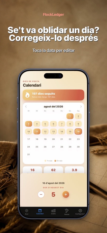 FlockLedger: Comptador d'Ous 8