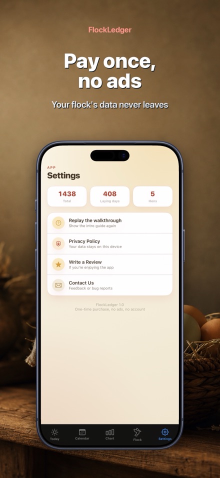 FlockLedger: Egg Tracker 10