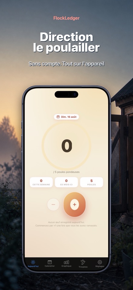 FlockLedger: Compteur d'Œufs 9